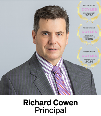 Richard Cowen Doyle’s Guide Recognition